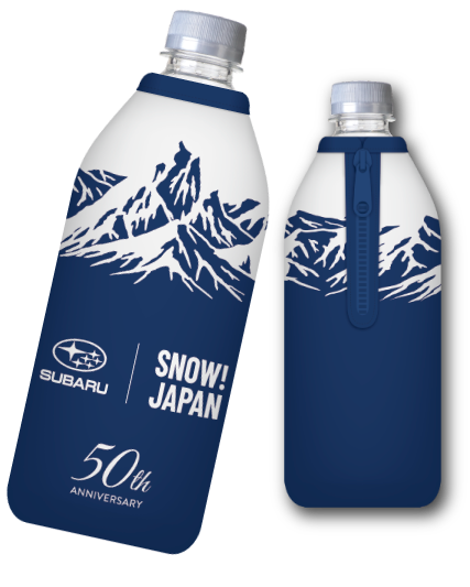 SUBARU × SNOW JAPANオリジナル　ペットボトルホルダー